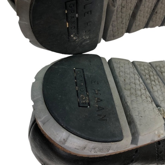 Cole Haan Zerogrand Leather Gripped Dress Shoes Black main image 4